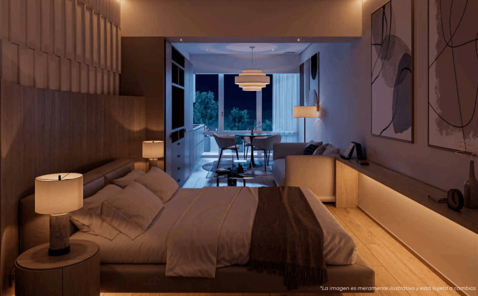 Preventa departamentos en Condesa CDMX - Recamara