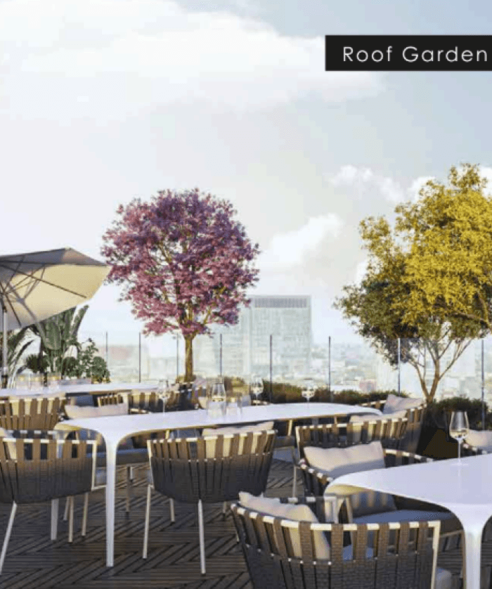 Departamento nuevo en venta San Rafael CDMX - Roof garden
