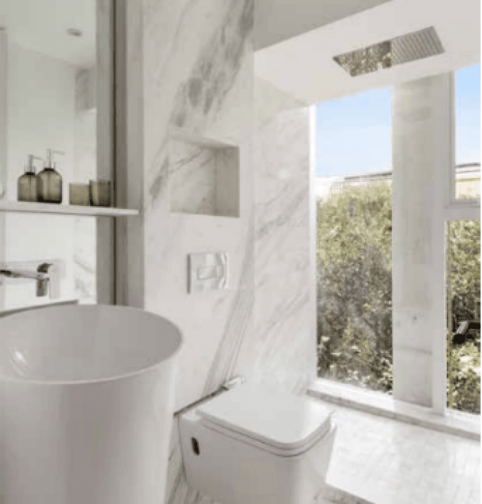 Departamento nuevo inteligente en venta Alvaro Obregon - Baño