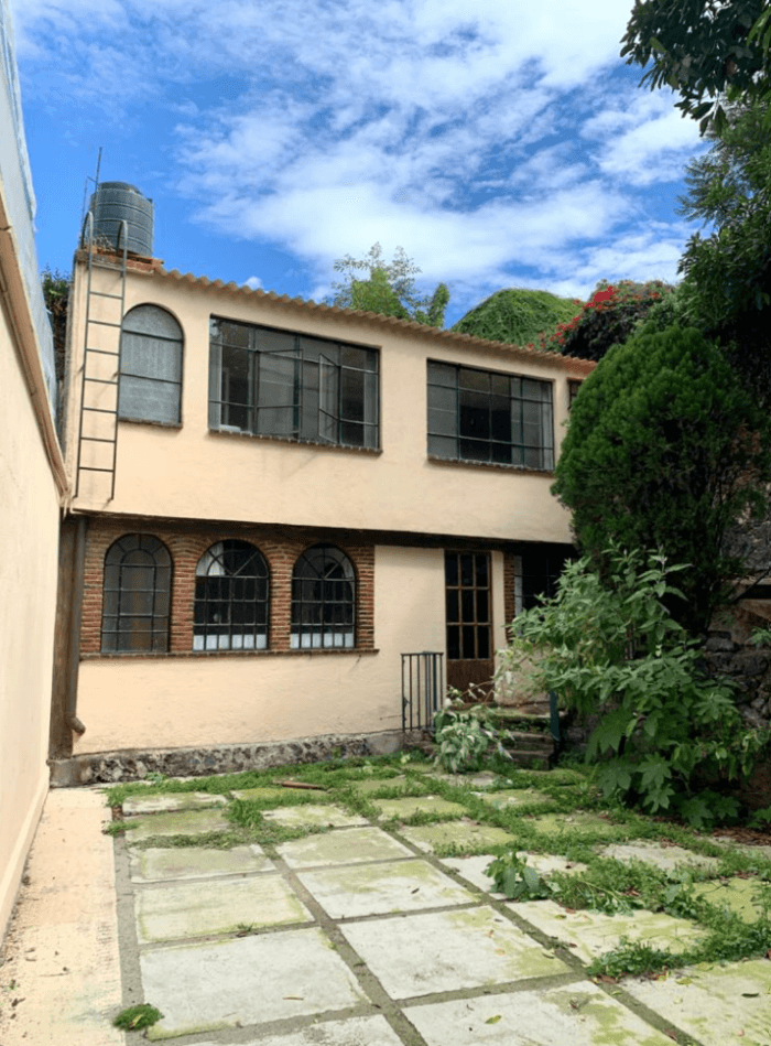 Casa en venta en Coyoacán cerca de avenida Imán CDMX - Fachada interna