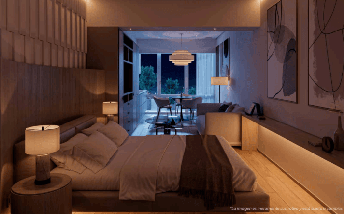 Preventa departamento en Condesa - Recamara