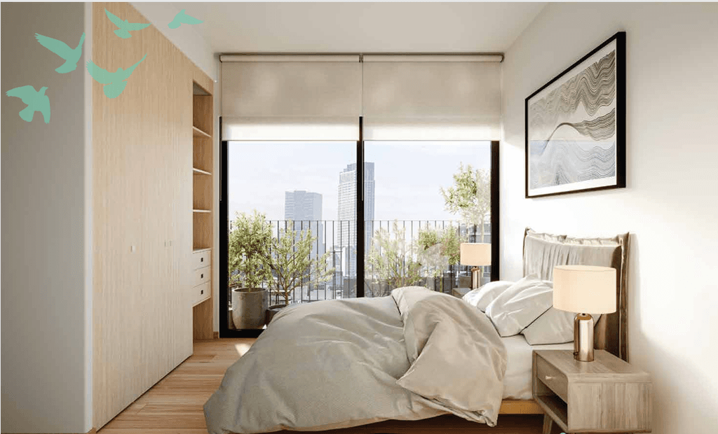 Departamento con balcon en venta San Rafael CDMX - foto 2