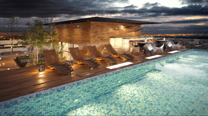 Departamento nuevo inteligente en venta Alvaro Obregon - Alberca