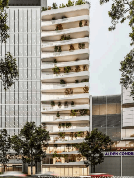 Preventa departamento en Condesa - Fachada