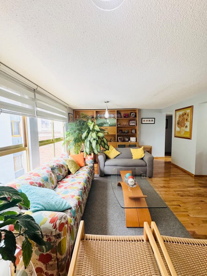 Departamento en venta en la colonia San Rafael - Vista de la sala 3