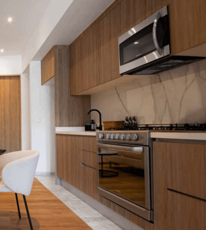 Departamento nuevo en venta Álvaro Obregon CDMX - Cocina