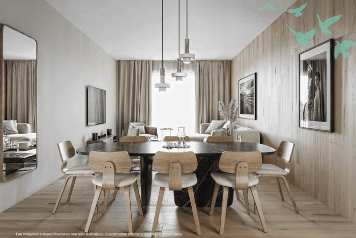 Amplio Departamento en venta Roma Norte CDMX - Comedor