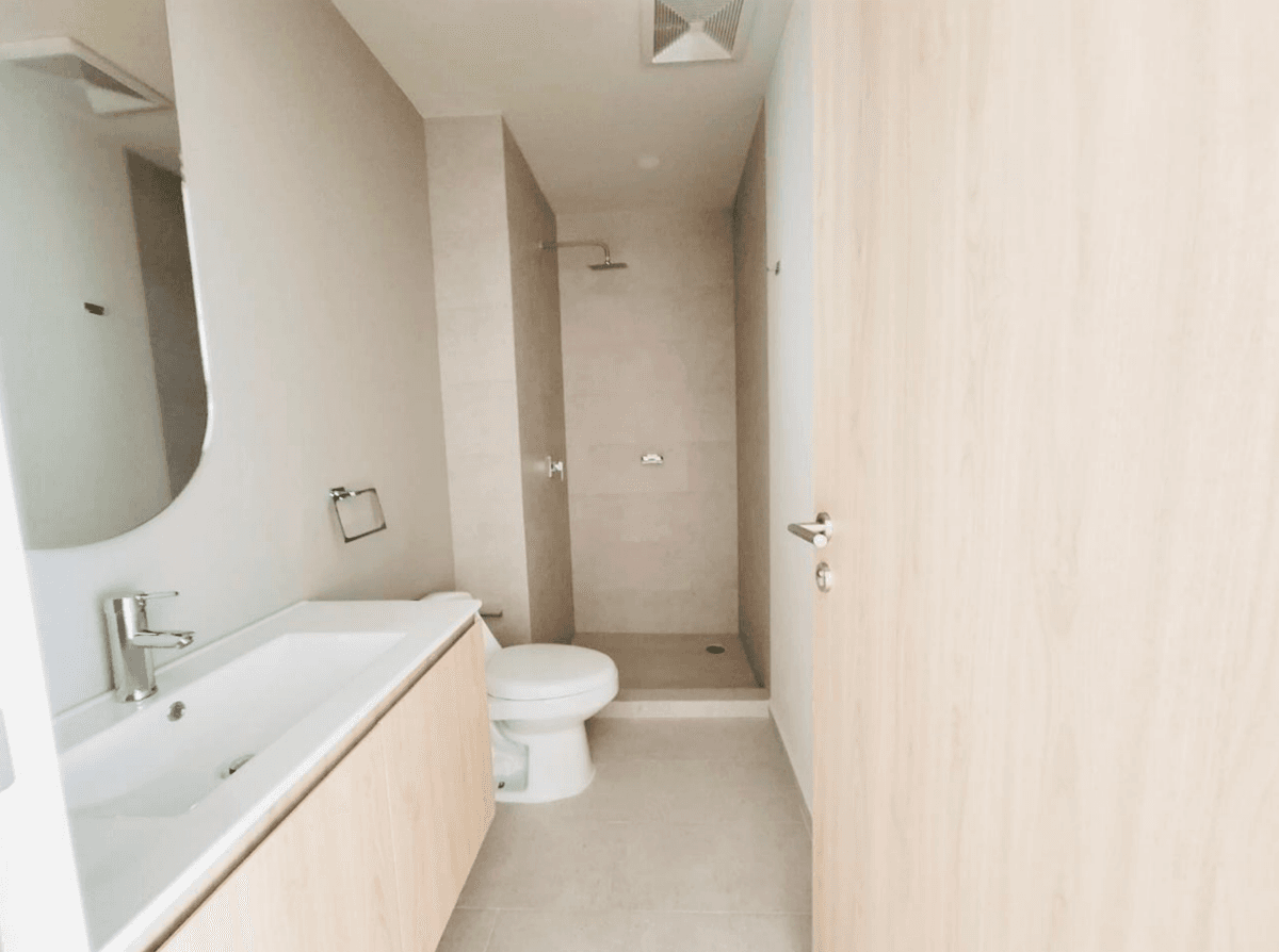 Renta departamento en San Rafael CDMX cerca de Reforma - Baño