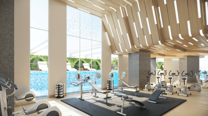 Departamento nuevo inteligente en venta Alvaro Obregon - Gimnasio