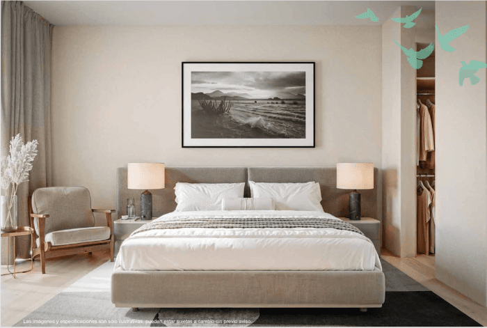 Departamento con Terraza en venta Roma Norte CDMX - Habitacion 3