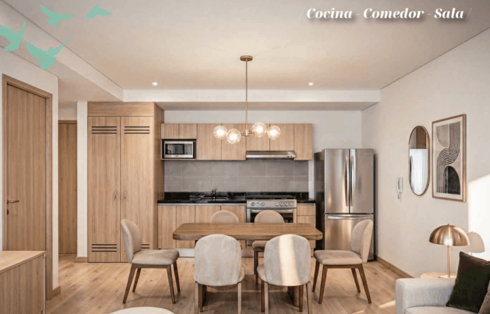 Departamento en venta en colonia San Rafael CDMX - Comedor