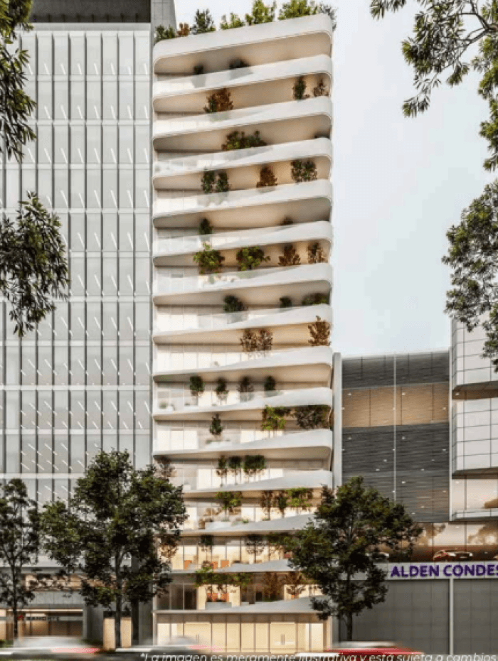 Preventa departamento en Condesa - Fachada