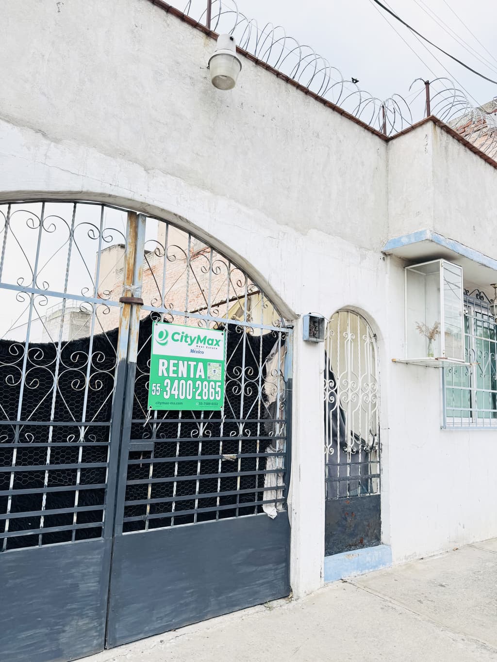Renta terreno en Moctezuma CDMX - Fachada
