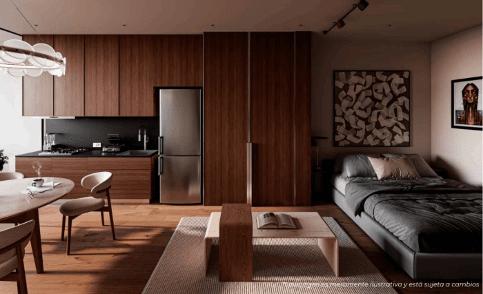 Departamento nuevo en venta Escandon CDMX - Recamara