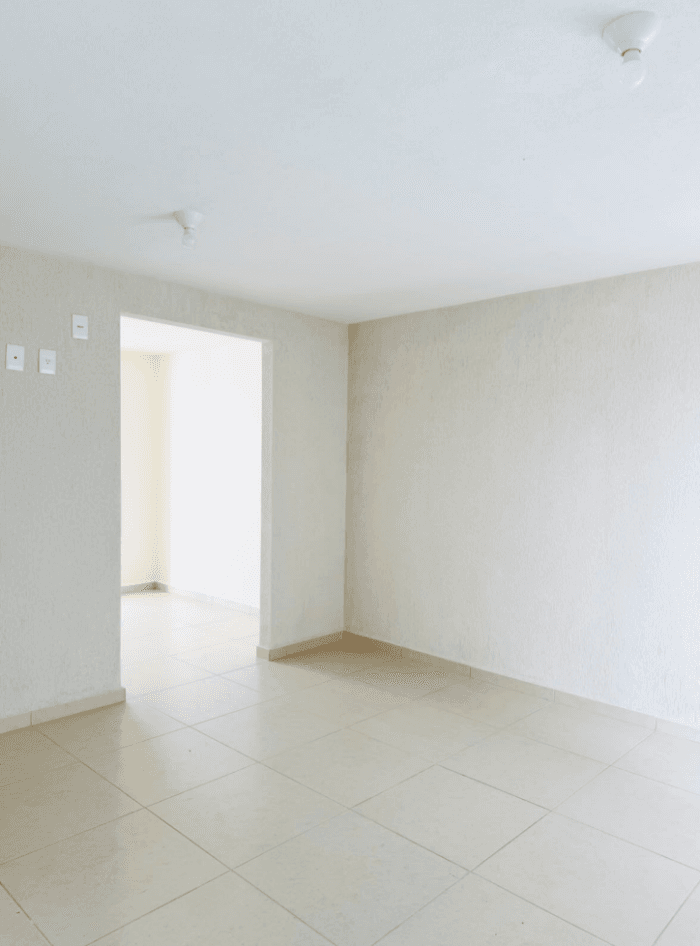 Departamento nuevo en planta baja en renta Ojo de Agua - Sala comedor