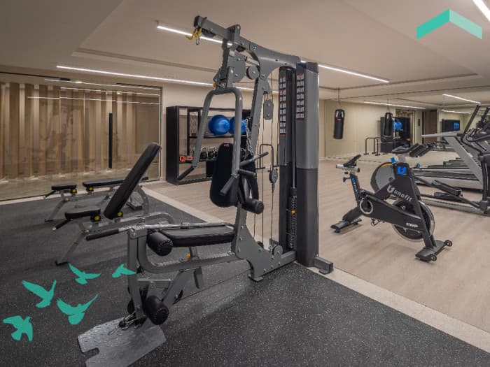 Departamento en venta en colonia Hipódromo CDMX - Gimnasio
