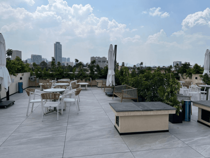 Departamento nuevo en renta en San Rafael CDMX - terraza