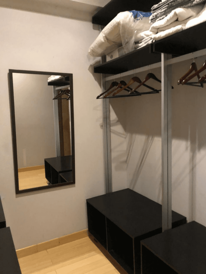Departamento de lujo amueblado en renta Reforma CDMX - Vestidor