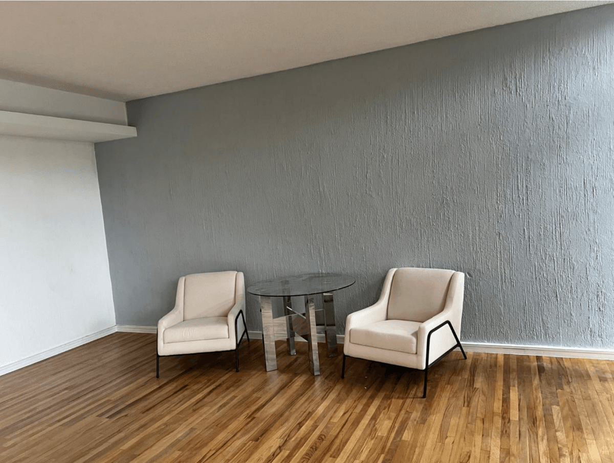 Departamento en renta con elevador en Polanco - Estancia