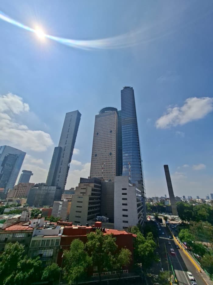 Oficina en renta en colonia Anzures - vista a reforma