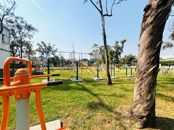 Terreno en Venta en Col. Los Cedros, Coyoacán, CDMX - Area verde