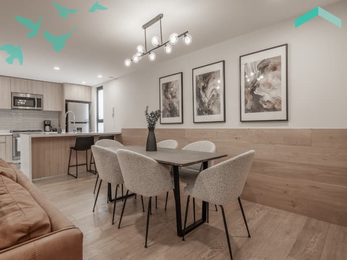 Departamento en venta en colonia Hipódromo CDMX - Comedor