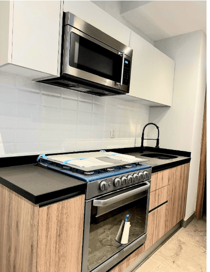 Venta de departamento nuevo en Nuevo Polanco - Vista Cocina 1