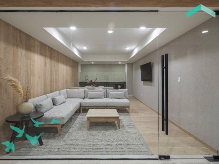 Departamento en venta en colonia Hipódromo CDMX - Estancia