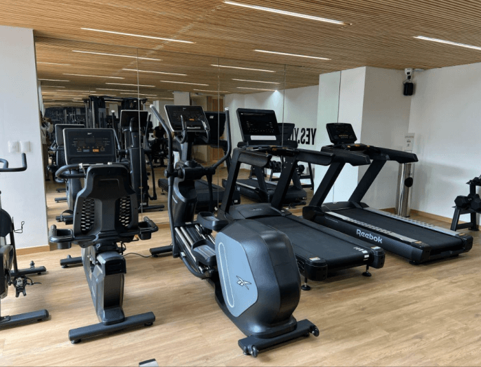 Departamento nuevo en renta en San Rafael CDMX - gimnasio