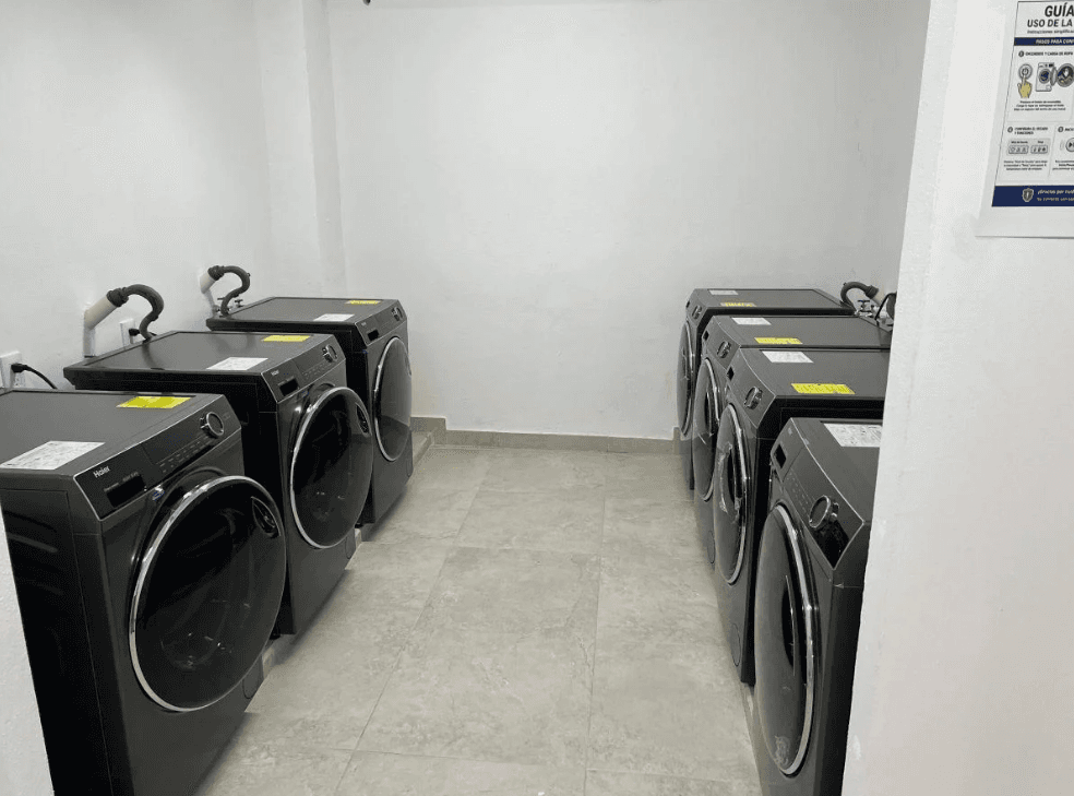 Departamento nuevo en renta en San Rafael CDMX - Lavado