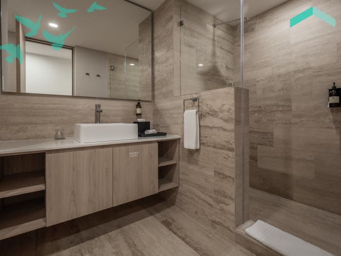 Departamento en venta en colonia Hipódromo CDMX - Baño