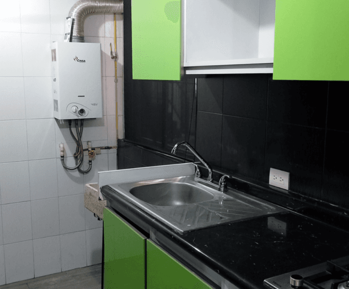 Departamento remodelado en venta colonia Transito - Cocina