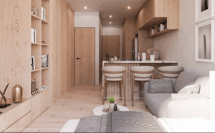 Preventa departamentos en Santa María la Ribera - Estancia