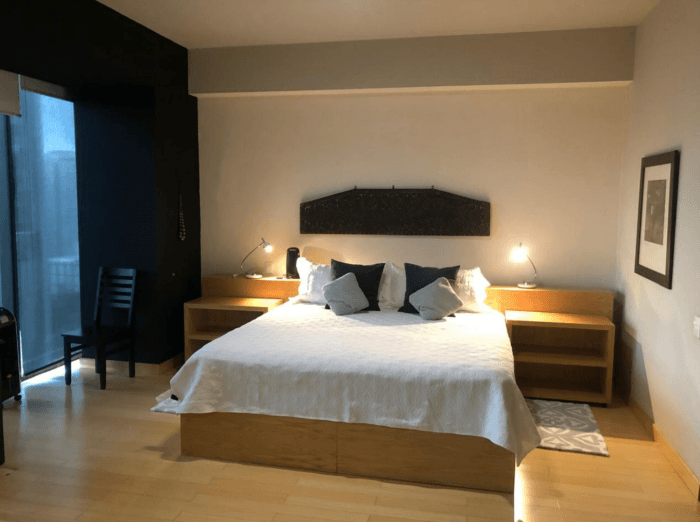 Departamento de lujo amueblado en renta Reforma CDMX - recamara