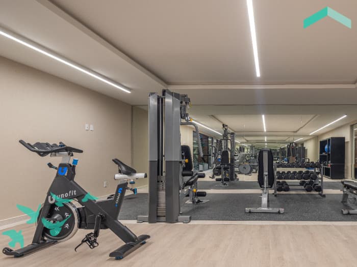 Departamento en venta en colonia Hipódromo CDMX - Gimnasio