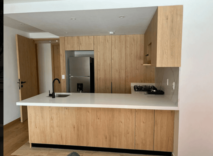 Departamento nuevo en renta en San Rafael CDMX - Cocina