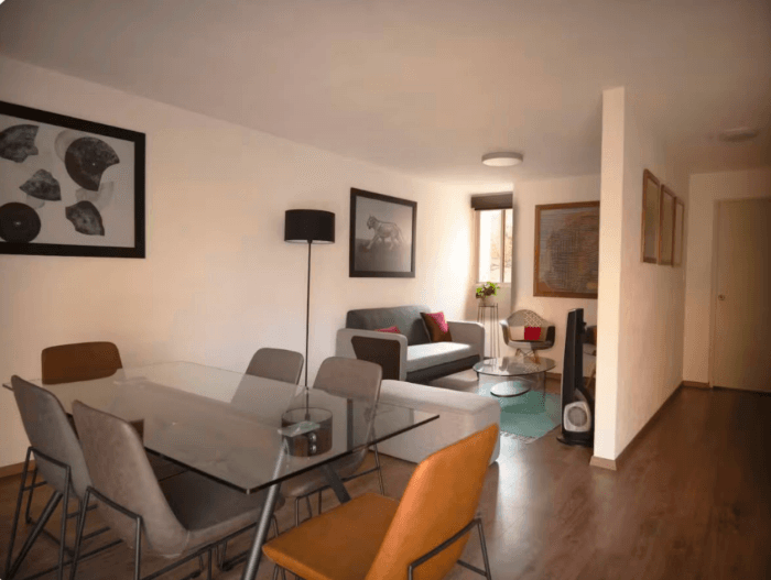 Departamento en venta Buenavista cerca de Reforma - Estancia sala comedor