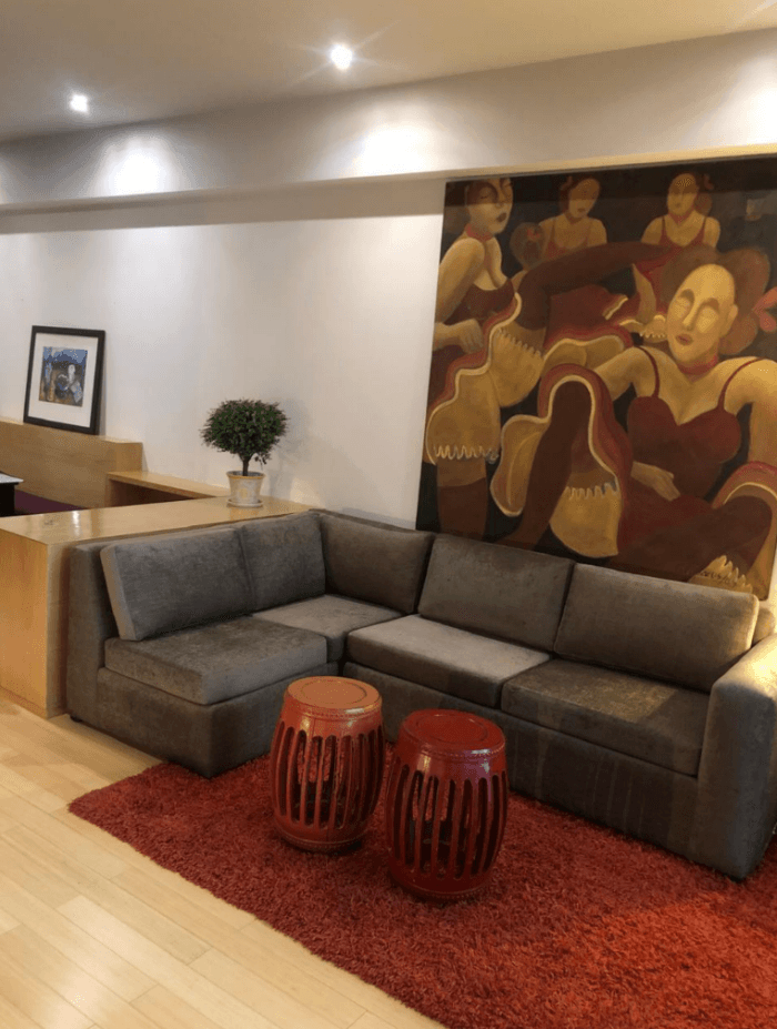 Departamento de lujo amueblado en renta Reforma CDMX - Estancia
